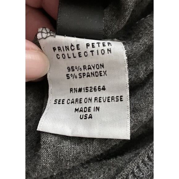 Prince Peter Collection Mean Girls Cheese Fries Gray Soft Ringer T-shirt Small - Picture 8 of 10